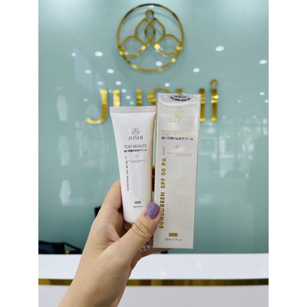 KEM CHỐNG NẮNG JUSHI TOP BEAUTY
