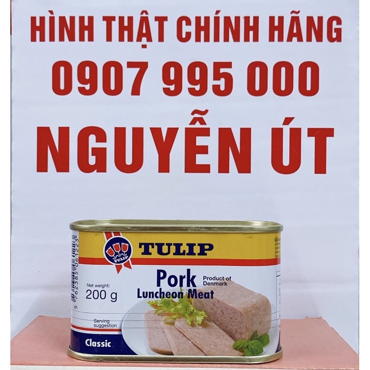 thịt hộp tulip pork 200g