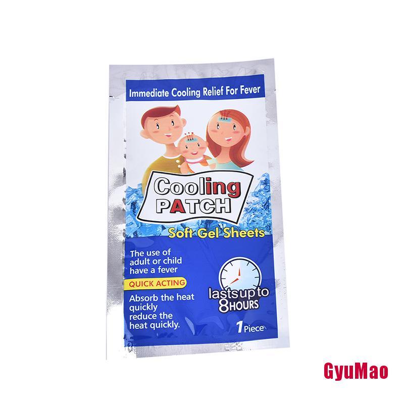 Set 10 Miếng Dán Giảm Đau Rrx1Gumo Tiện Dụng Cho Đầu Em Bé