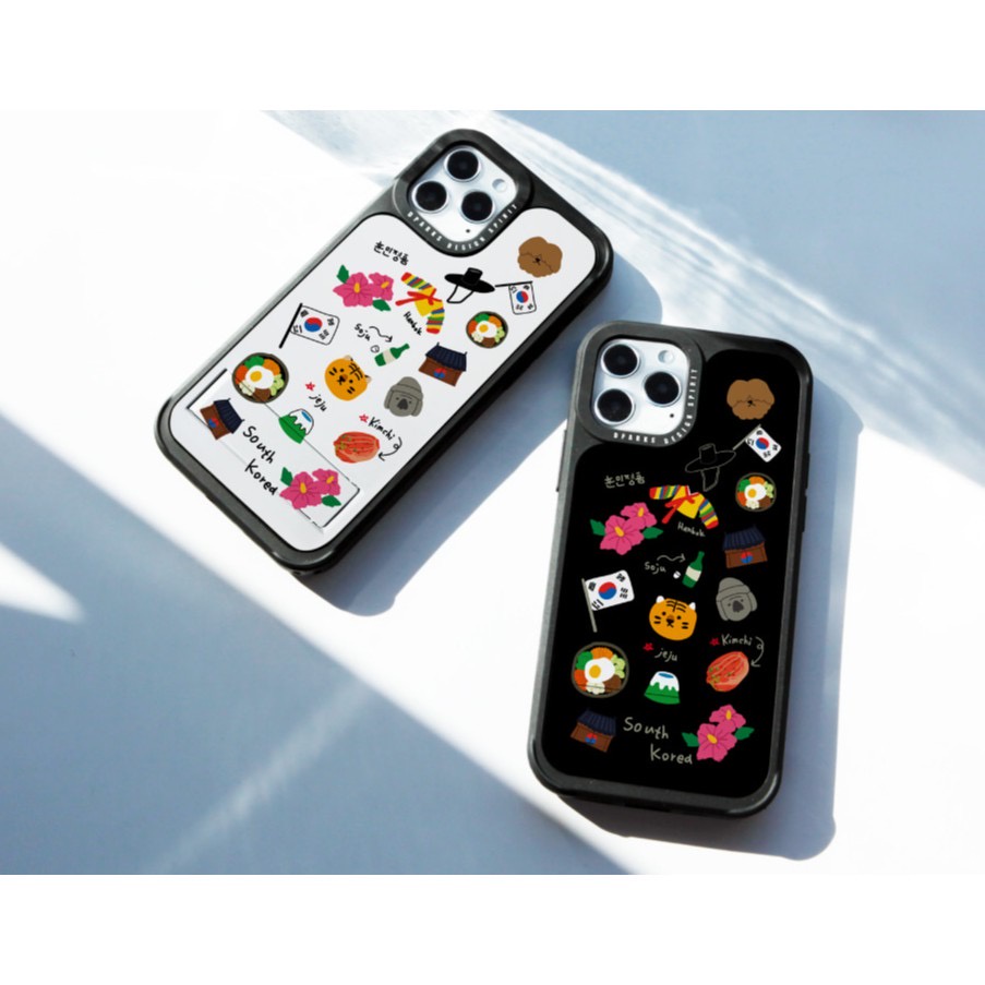 Korea Phone Case Galaxy S22 Dparks Case  Card Case Compatible for iPhone All models Samsung traditional