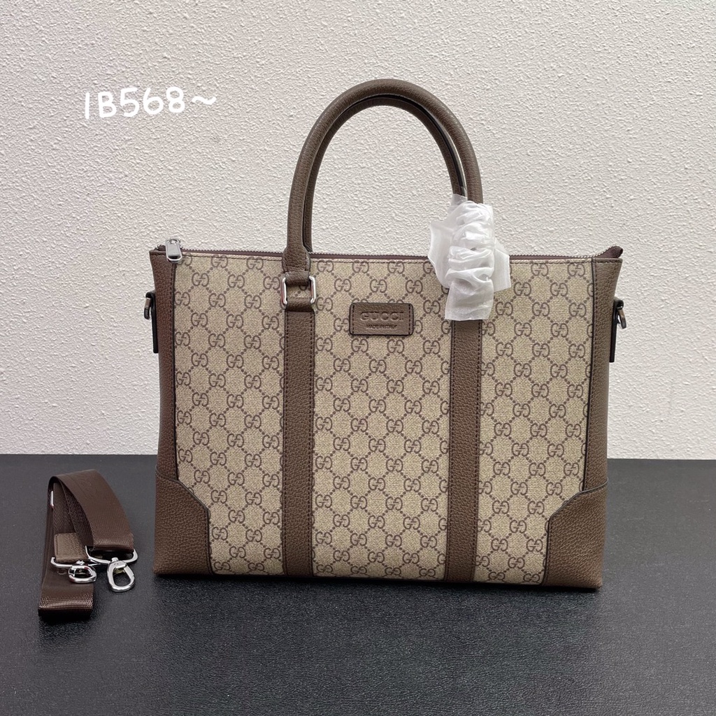 Cặp xách công sở nam da thật thời trang cao cấp Gucci GG GC phong cách thanh lịch, thời thượng