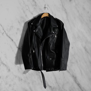 Áo khoác da biker The Maze sang xịn mịn