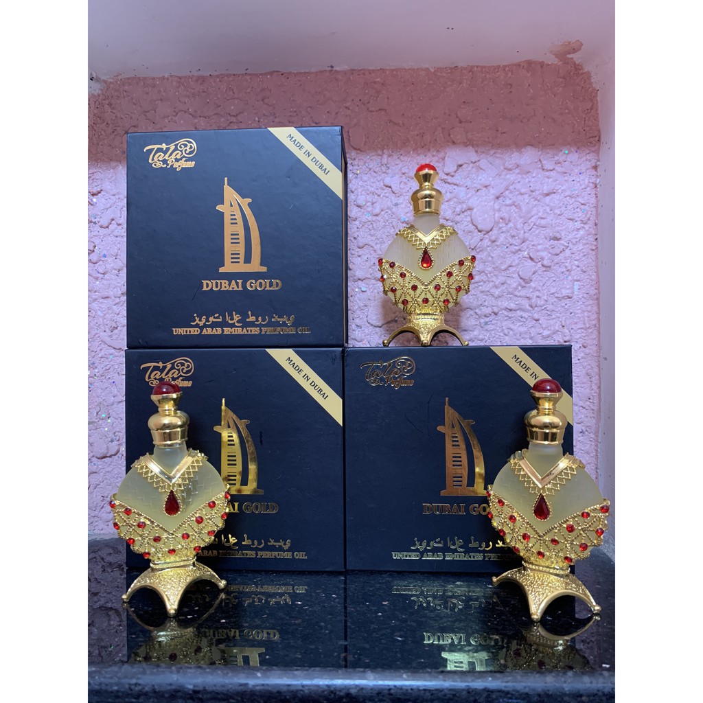 TINH DÂU NƯỚC HOA DUBAI PHIÊN BẢN CÔNG CHÚA VÀNG | Thế Giới Skin Care