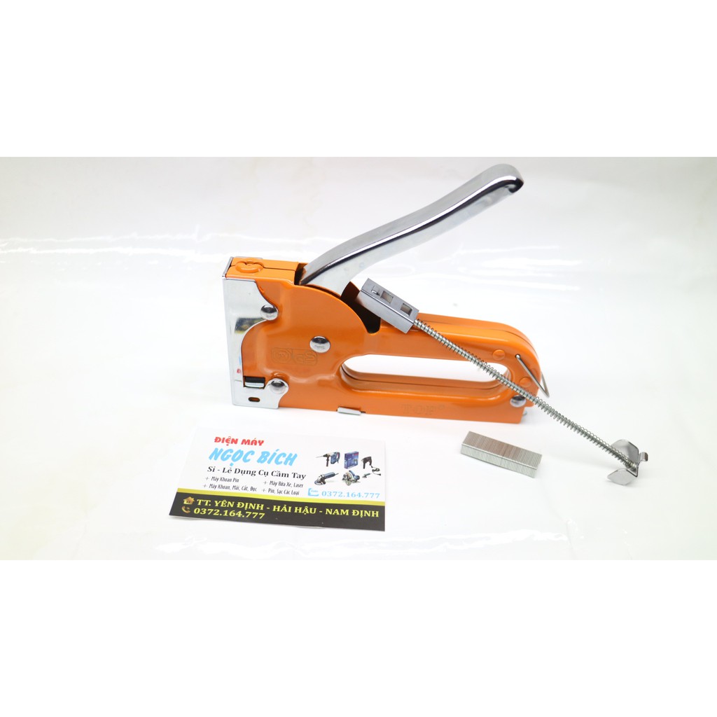 [Tặng hộp 5000 ghim 16/6] Súng bắn ghim - Kìm bắn đinh ghim TOP cầm tay có tăng lực, đa năng, tiện dụng