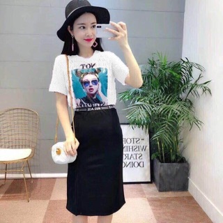 Set váy hàng Quảng châu