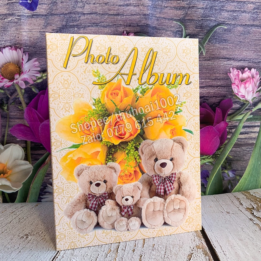 Album đựng 56 ảnh 10x15 bìa giấy