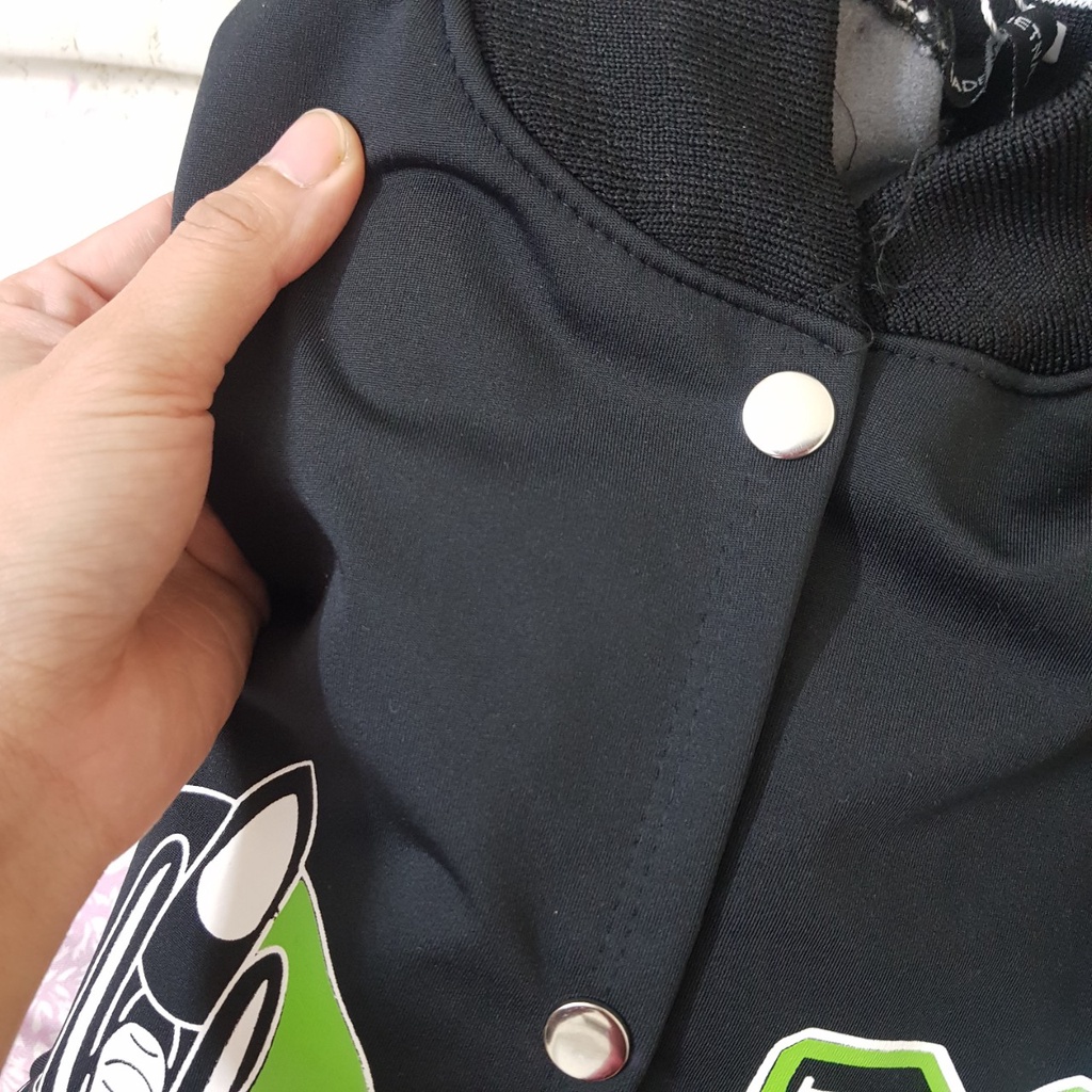 Áo Khoác Nữ, Áo Bomber bóng chày Phối Tay Da Chữ M Hot Hit style Hàn Quốc siêu ngầu | BigBuy360 - bigbuy360.vn