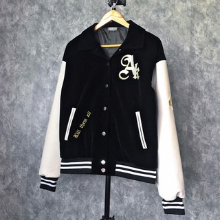 Áo Khoác Varsity đen- Ak 47 Republic