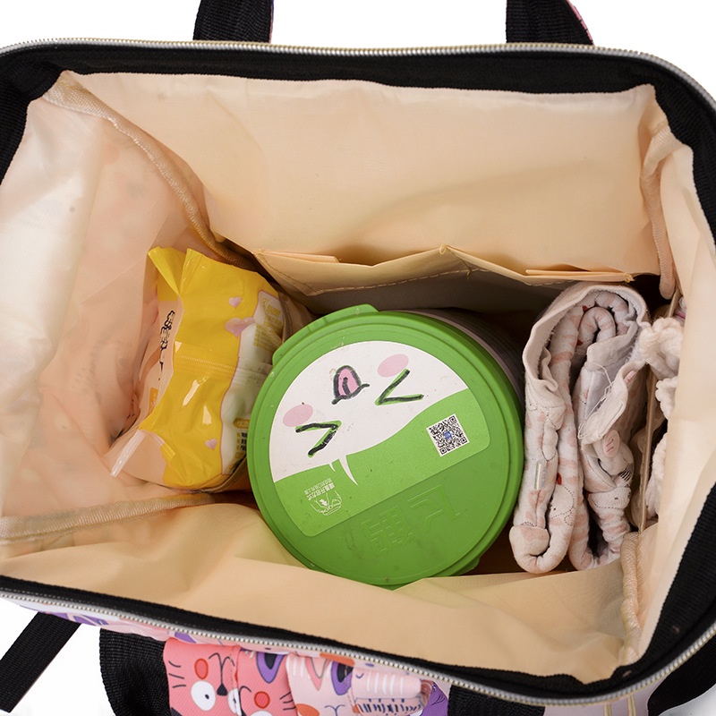 Ba Lô Đựng Tã Lót Bình Sữa Em Bé Đa Năng Gọn Nhẹ