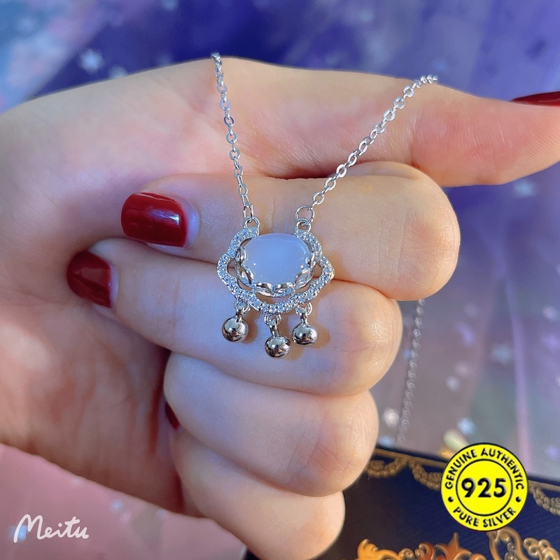 Vòng cổ mạ bạc 925 thiết kế cá tính cho nữ