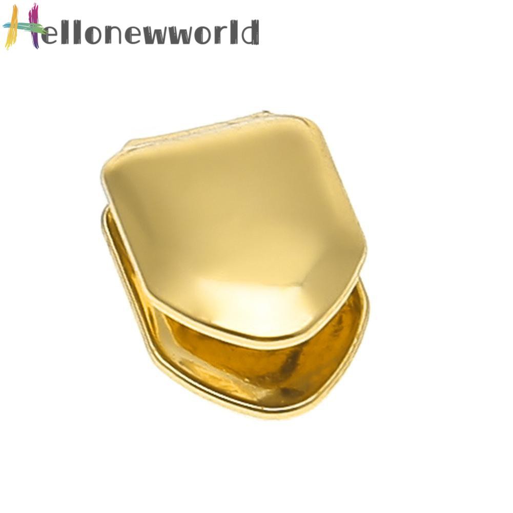 [Hàng mới về] Grillz răng vàng đơn nhỏ phong cách Hip Hop dụng cụ trang điểm nha khoa