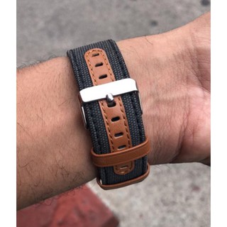 Dây đeo vải da cho Samsung Galaxy Watch Active 2