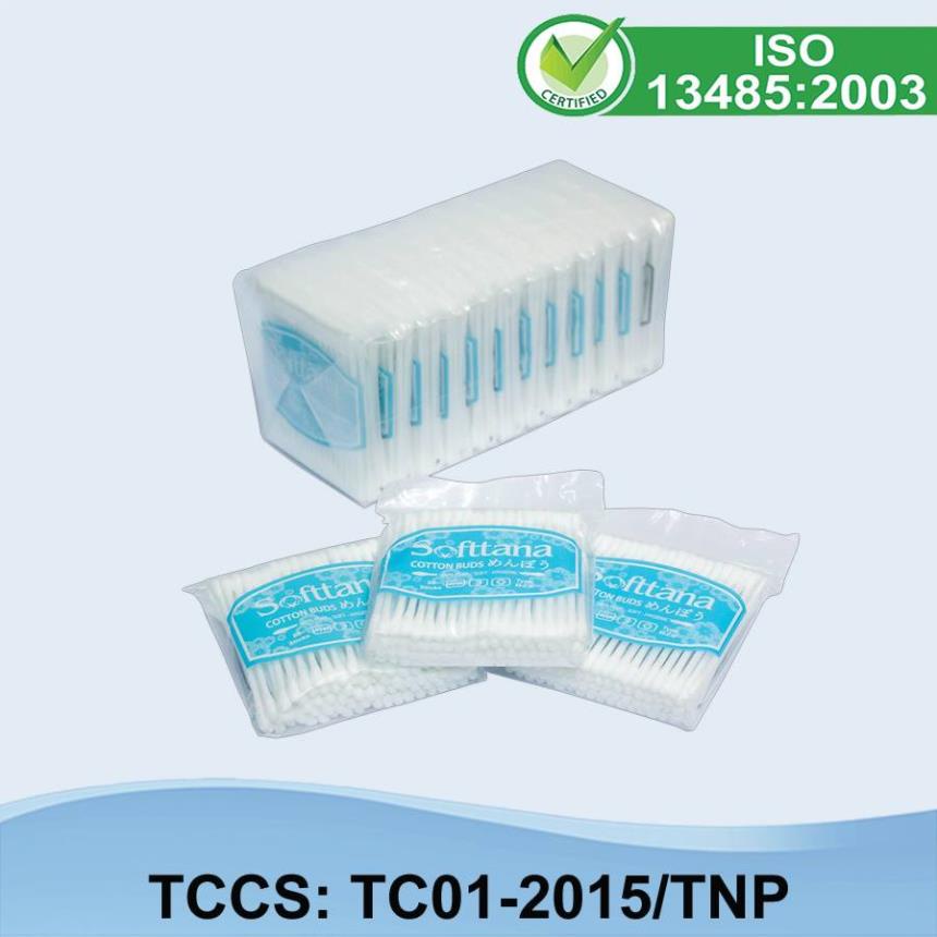 Bông Ngoáy Tai Cho Bé Soft Tana.Tăm Bông Cho Bé,Bông Lau Tai Người Lớn