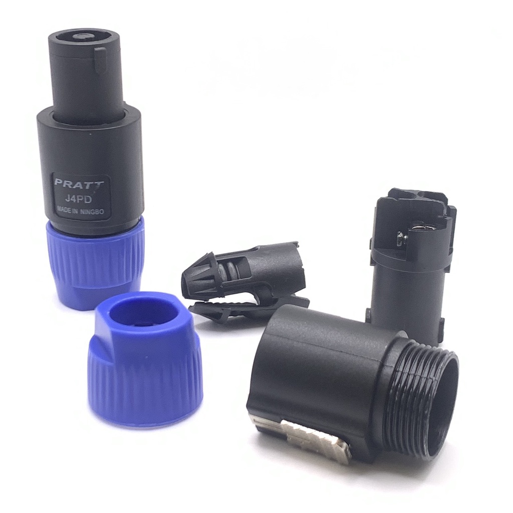 Giắc Cắm Loa Pratt J4PD-01 Chính Hãng - Jack Speakon Chất Lượng Cao, Giá Tốt - Jack Loa Lỗi 1 Đổi 1 Trong 7 Ngày