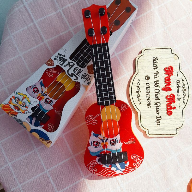 Hot_ đàn ukelele cầm tay mini cho bé