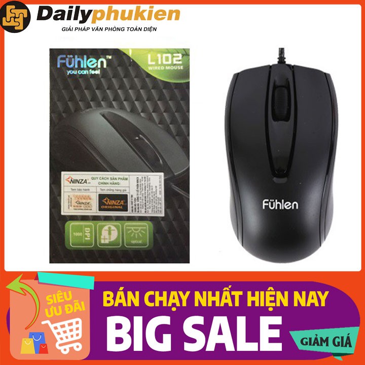 Chuột Fuhlen L102 giá rẻ dailyphukien