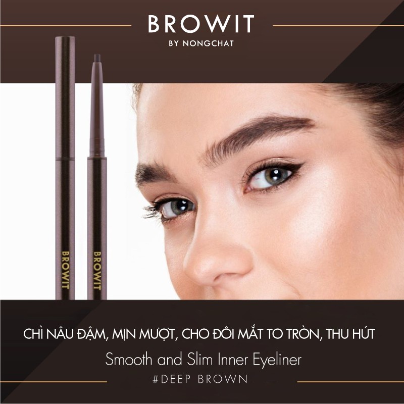 Kẻ Viền Mắt Trong Browit Smooth And Slim Inner Eyeliner 0.1g