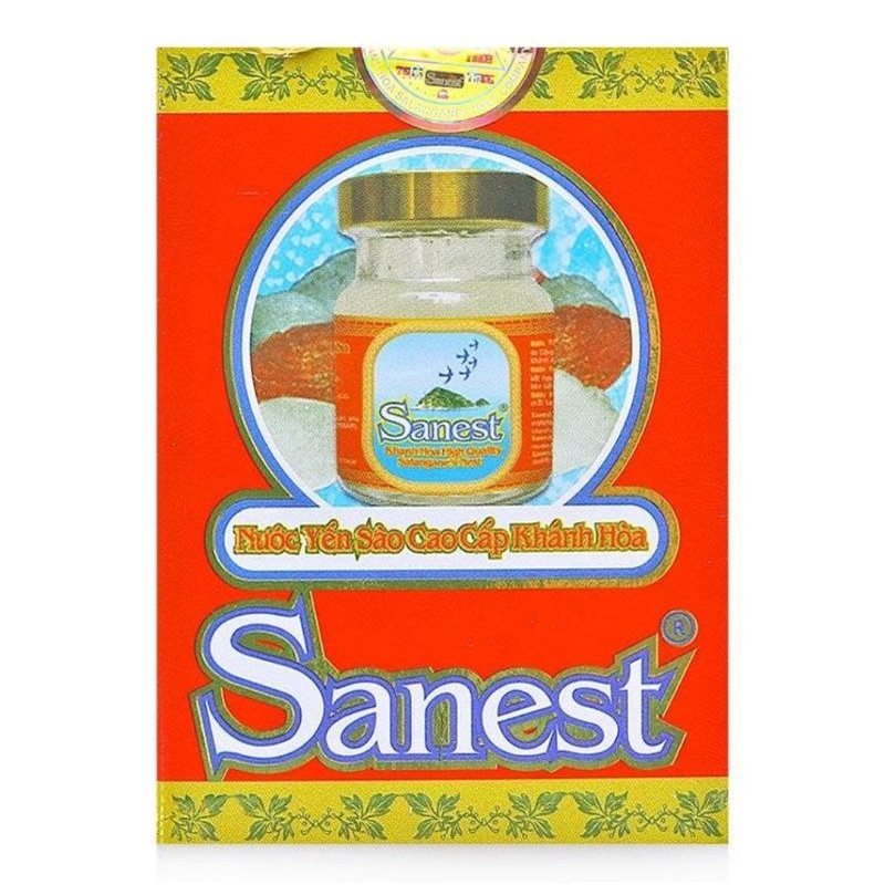Nước yến sào cao cấp khánh hòa Sanest không đường ổn định thần kinh tăng cường trí nhớ làm mờ vết nám- lọ 70ml | BigBuy360 - bigbuy360.vn