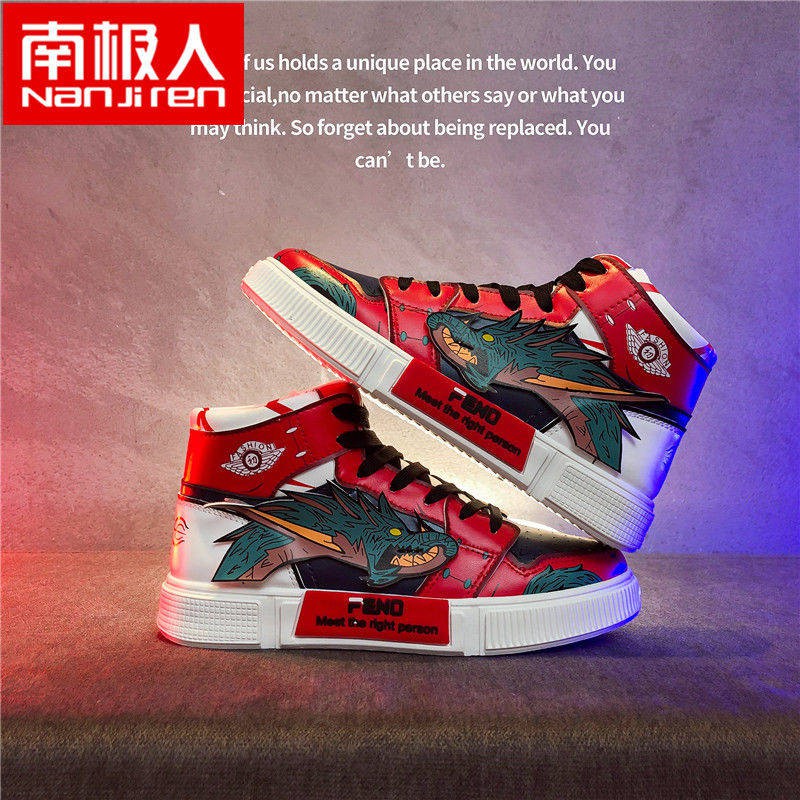 Naruto High Gang Anime Xu hướng hoang dã giày nam tăng chiều cao | BigBuy360 - bigbuy360.vn