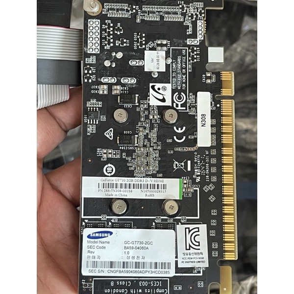 vga gt730 2gb d3 hàng tháo máy