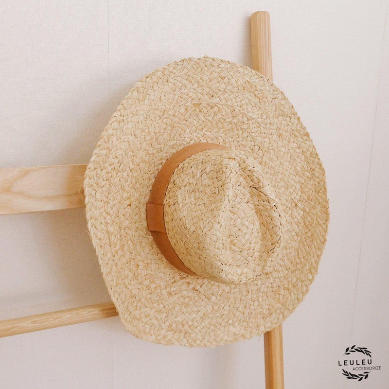 Mũ cói panama raffia leuleu.accessorize