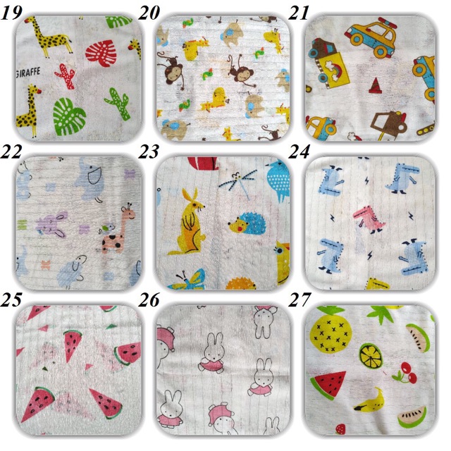 Bộ cotton giấy cộc tay