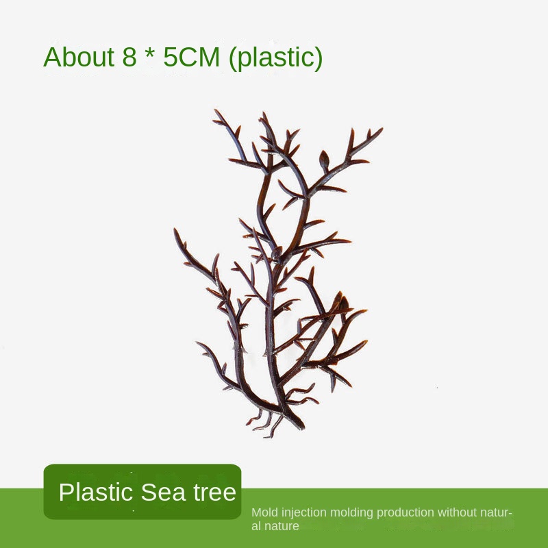 1 Cây Cảnh Giả Trang Trí Hồ Cá