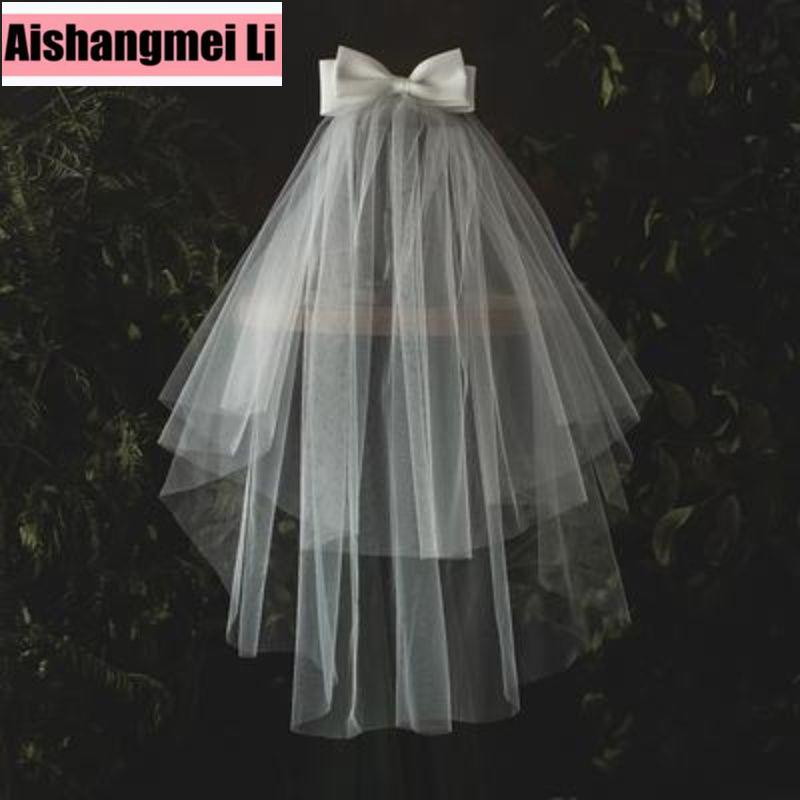 Mạng Lưới Lụa Hai Lớp Tua Rua Dáng Dài Phong Cách Mori Dùng Chụp Ảnh Cưới