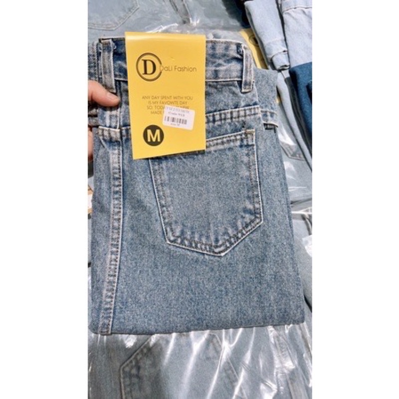 Chân váy denim 2 cơi túi xẻ trước hot trend - Jeans #913