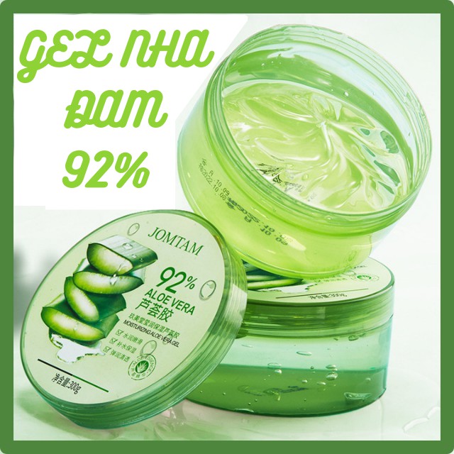 [NỘI ĐỊA] Gel Lô Hội Nha Đam 92% Tinh Chất Dưỡng Ẩm Làm Đẹp Da