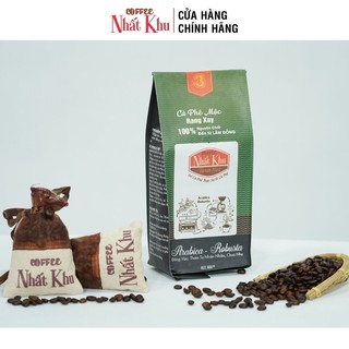 Cà phê pha máy 1 túi 500gram Cafe Nhất Khu nguyên chất 100% Robusta nói không với tạp chất