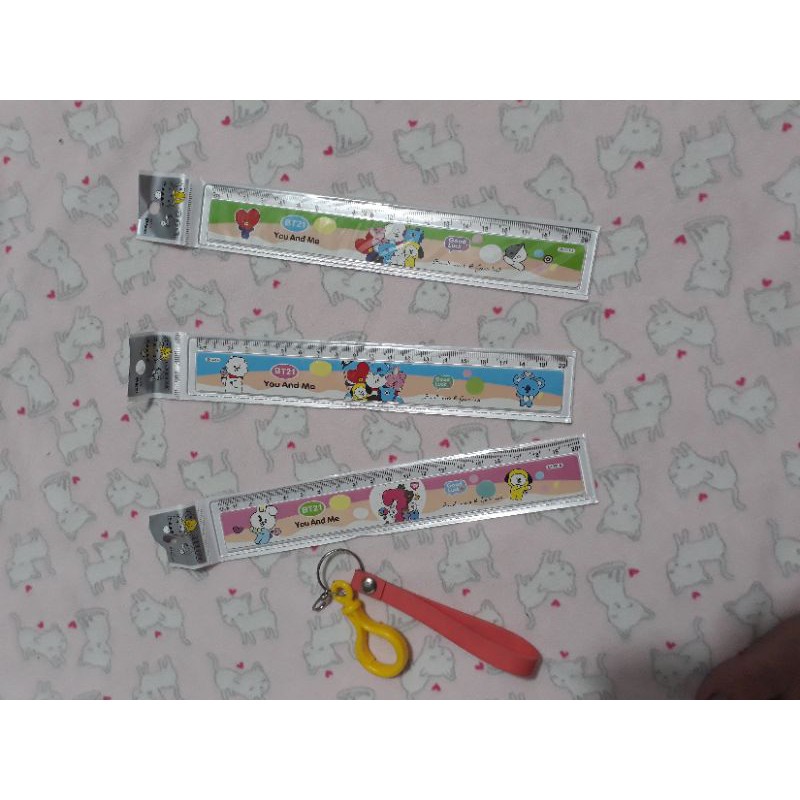 THƯỚC KẺ BT21 20cm