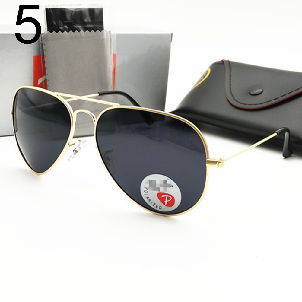 Kính mát chống nắng gọng kim loại thời trang dành cho cả nam và nữ | BigBuy360 - bigbuy360.vn