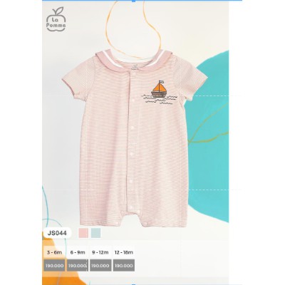 LAPOMME - Body cộc tay