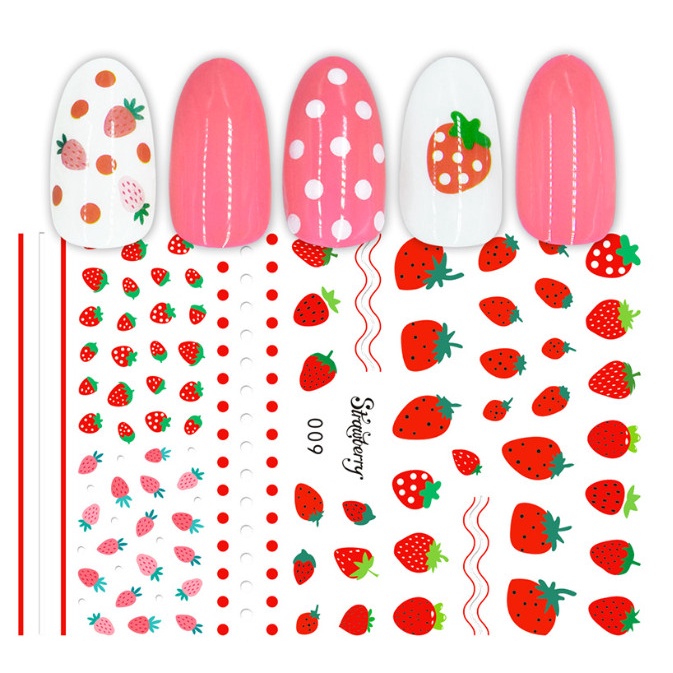 sticker trang trí nail