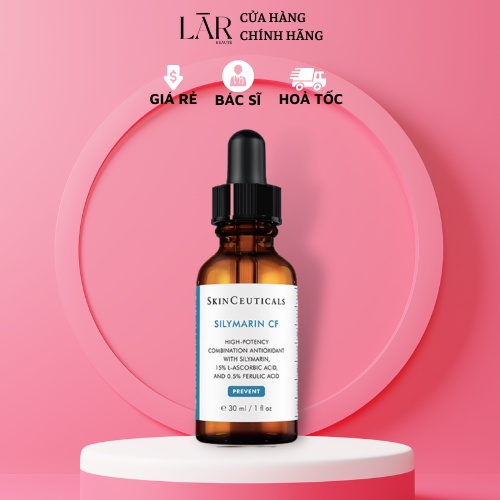 Tinh chất chuyên biệt kiểm soát dầu và giúp cải thiện các khuyết điểm da SILYMARIN CF Antioxidants 30ml SKINCEUTICALS