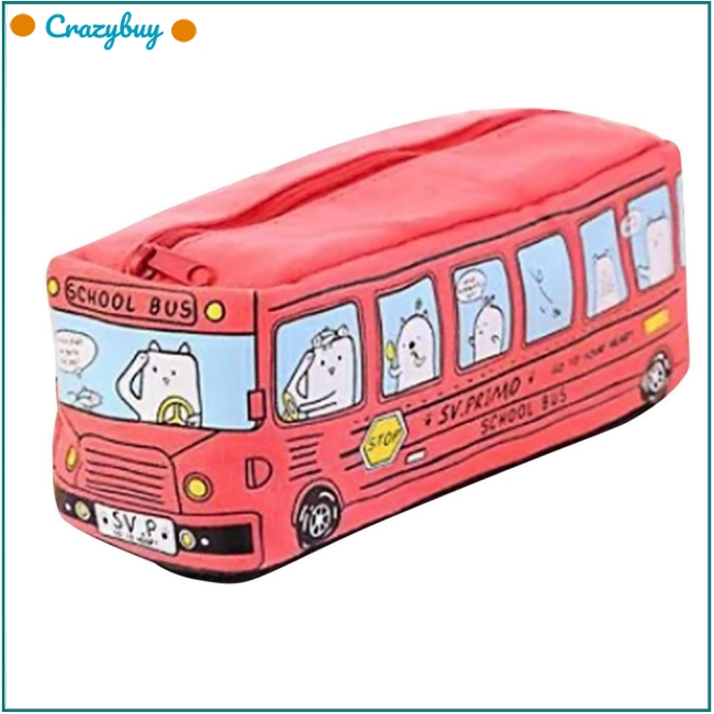 Túi đựng bút hình xe bus dễ thương tiện dụng