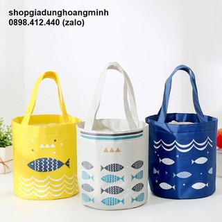 túi đựng cơm giữ nhiệt - túi đựng cơm