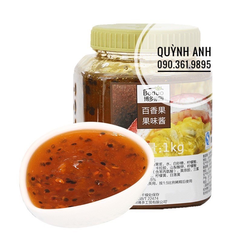 Mứt chanh dây Boduo 1kg
