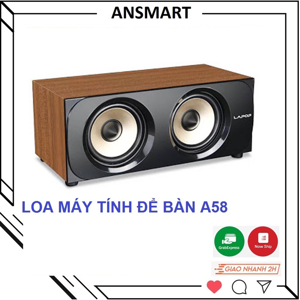 Loa Vi Tính Lapop A58 A56 (Hệ thống loa 2.0) Loa Để Bàn Cho Máy Tính