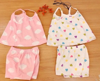 Combo 2 bộ 2 dây bé gái VNXK( random màu)
