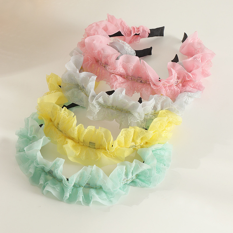 Băng Đô Ren Lưới Phong Cách Hàn Quốc Cho Nữ