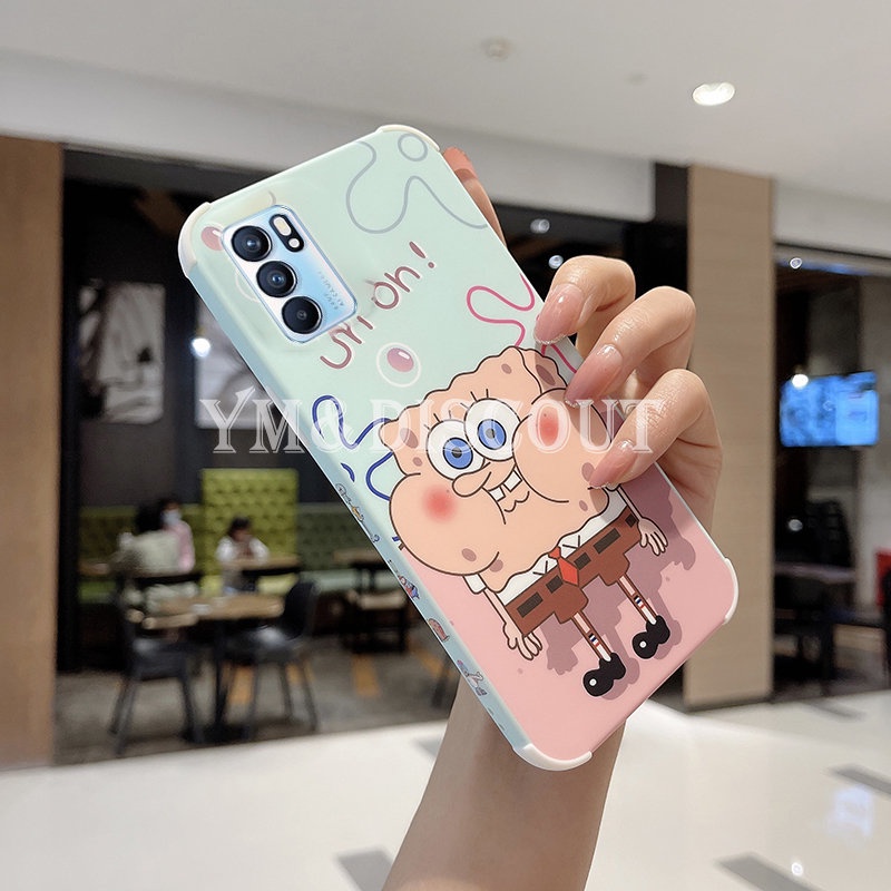 Ốp Điện Thoại Silicone Nhám Cho OPPO Reno6 Z 5 4 Pro 4G 4F 5F A16 OPPO A54 A94 74 4G 5G A53 A73 A15
