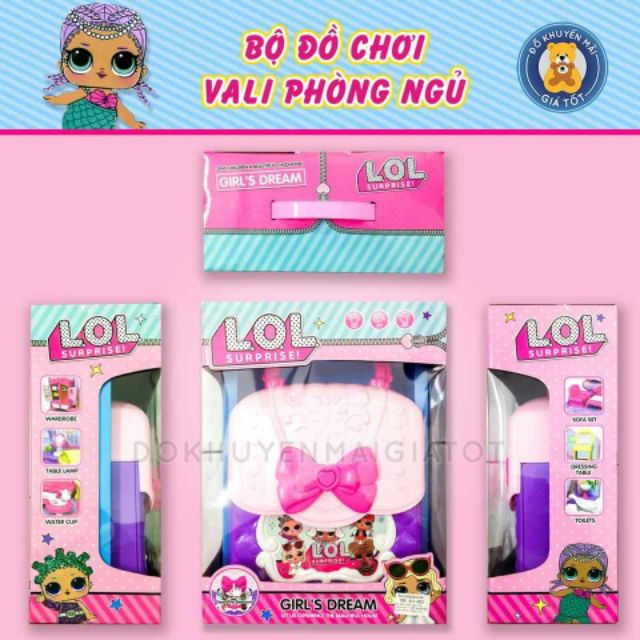 TÚI XÁCH NỘI THẤT NHÀ (ĐÈN NGỦ PIN) - L.O.L SURPRISE - 901-662 👧