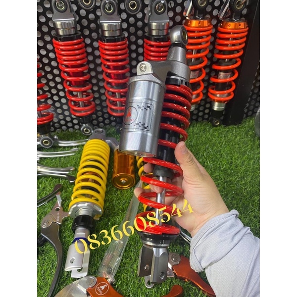 Phuộc sau Asiro bình dầu trên cho Vario