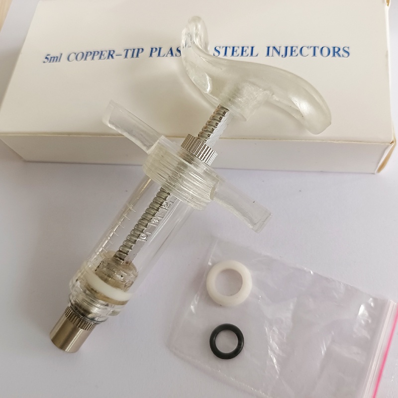 5ml Xi Lanh Bơm Tiêm Meka Ống Tiêm Xilanh Tiêm Gia Súc, Gia Cầm, Thú Cưng