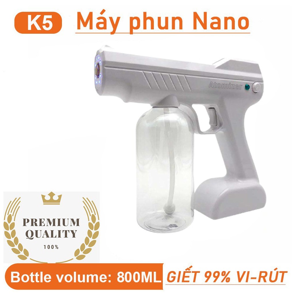 Máy khử khuẩn Nano cầm tay Atomizer Ds365 Model cải tiến Của Y01✔ Súng phun xịt khuẩn khử trùng nano -dc4570