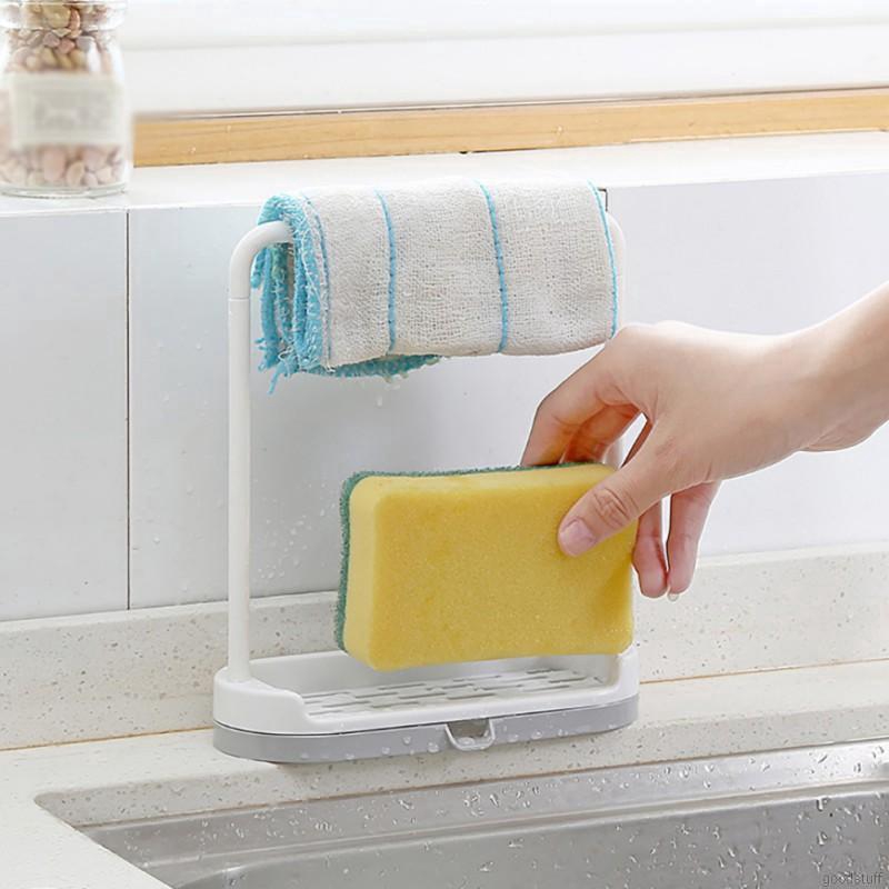 Kệ phơi khăn lau và miếng chà nồi cho nhà bếp