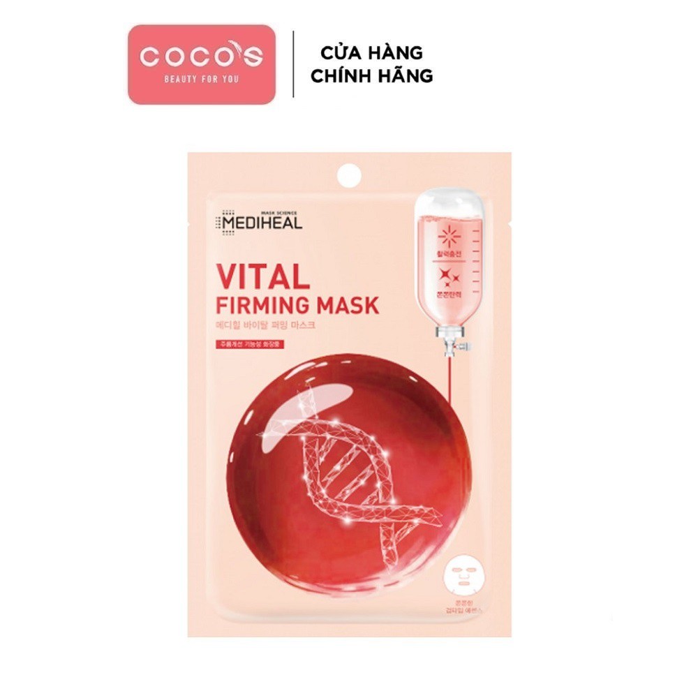 [Mã COSCOCOT4 -8% đơn 250K] Mặt Nạ Làm Mịn, Đều Màu Da Mediheal Mask 20ml - VITAL FIRMING