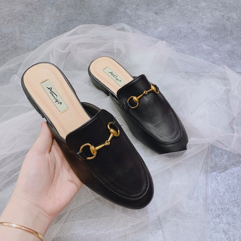 Giày Sục Da Đai Khuy Xích Ami Hàng Đẹp (2 Mẫu) | BigBuy360 - bigbuy360.vn